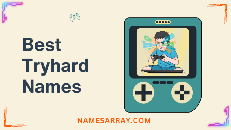 Best Tryhard Names To Boost Your Game Energy