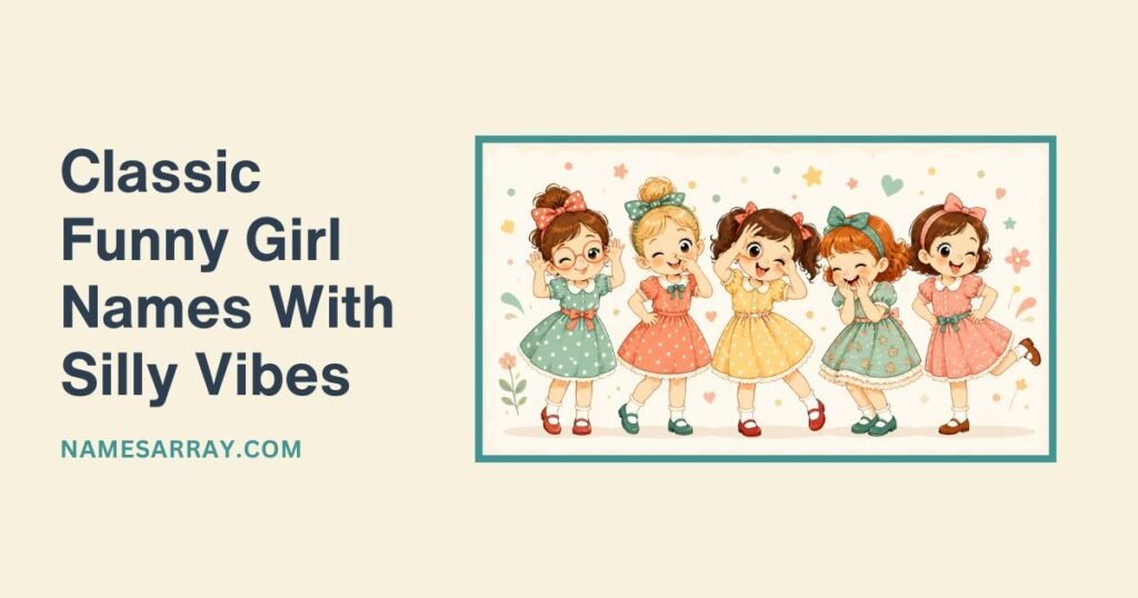 Classic Funny Girl Names With Silly Vibes
