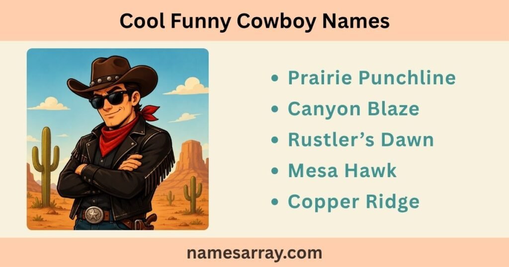 Cool Funny Cowboy Names