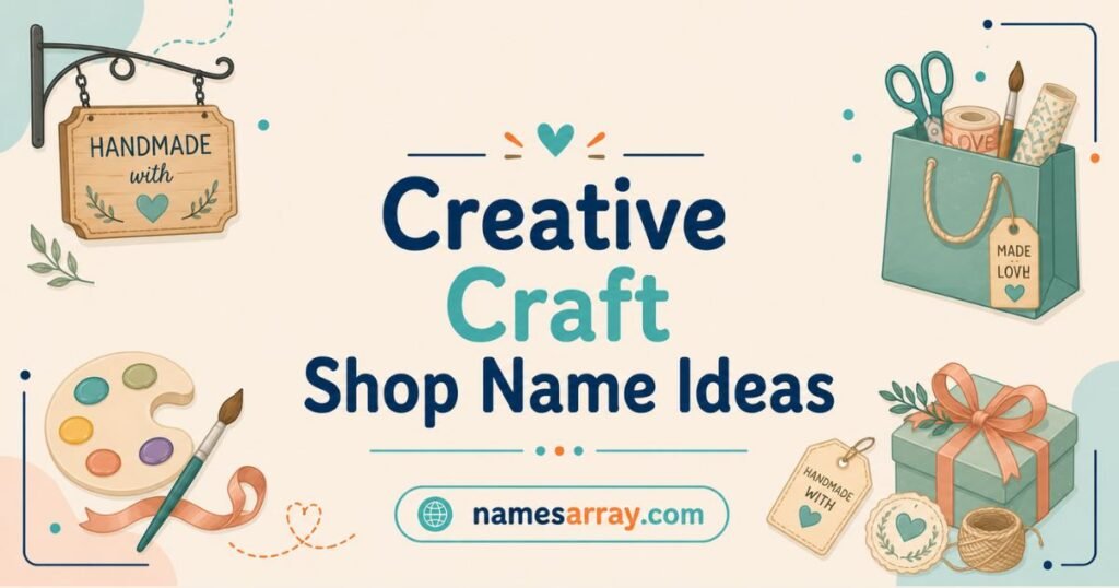 Creative Shop Name Ideas