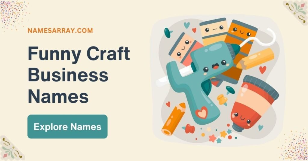 Funny Craft Business Names