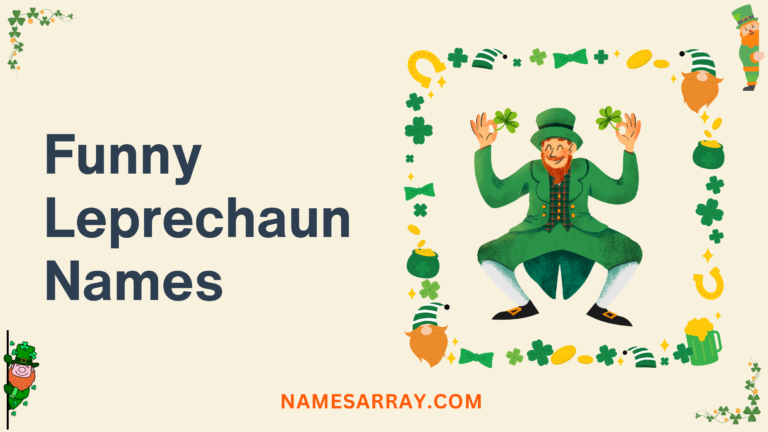Funny Leprechaun Names