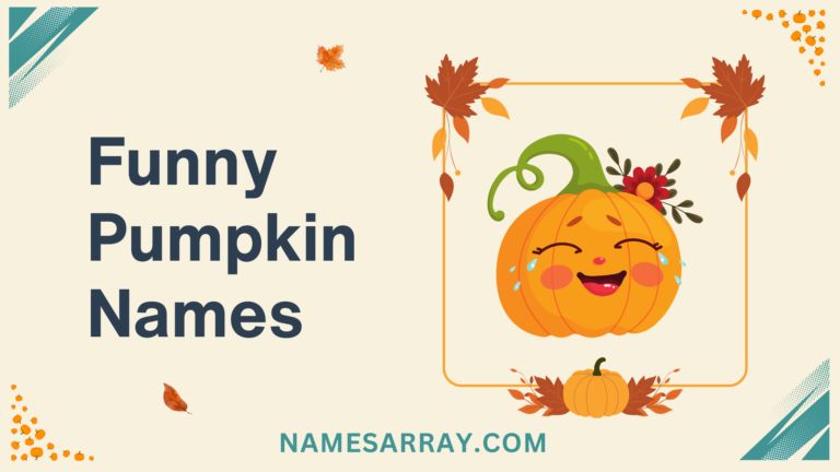 Funny Pumpkin Names
