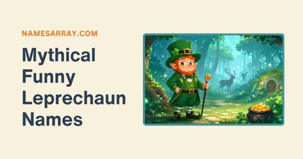 Mythical Funny Leprechaun Names