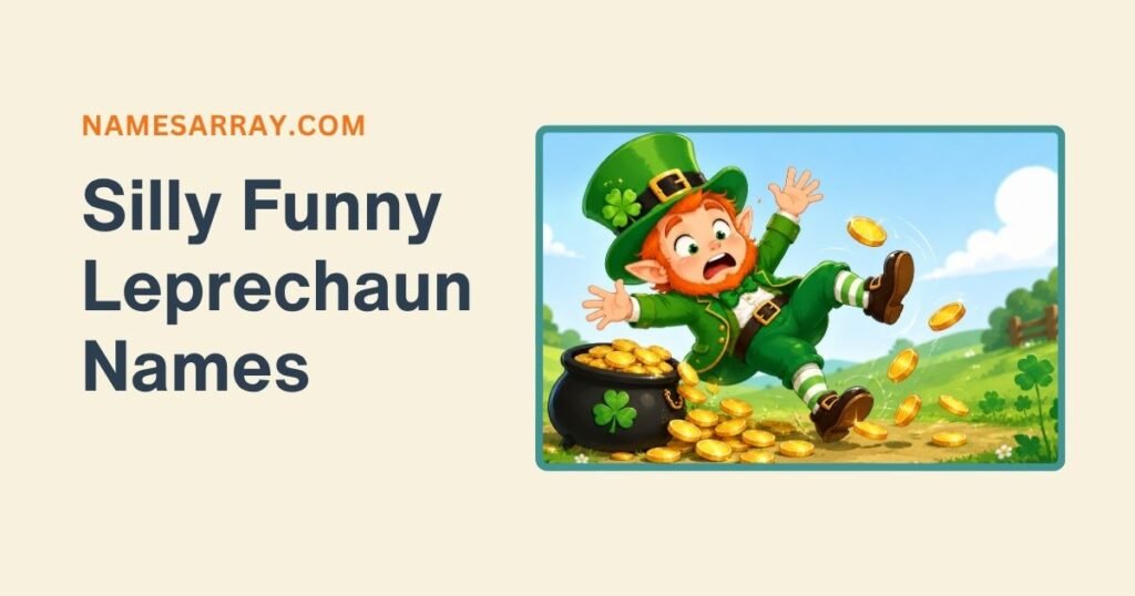 Silly Funny Leprechaun Names