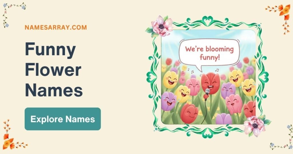 Funny Flower Names