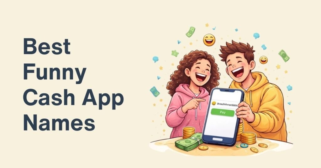 Best funny cash app names