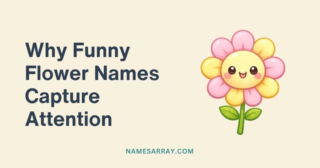 Why Funny Flower Names Capture Attention