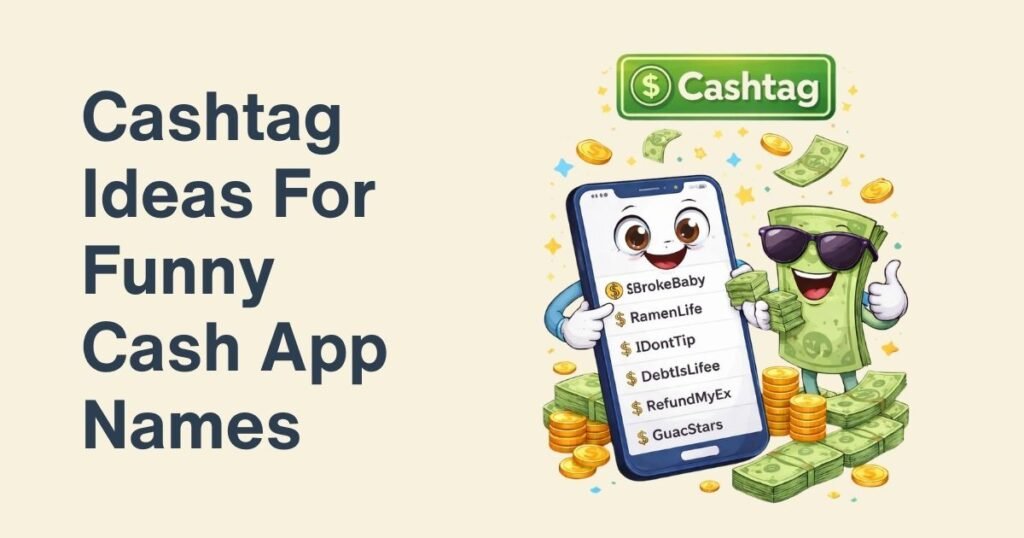 cashtag ideas - cashtag names