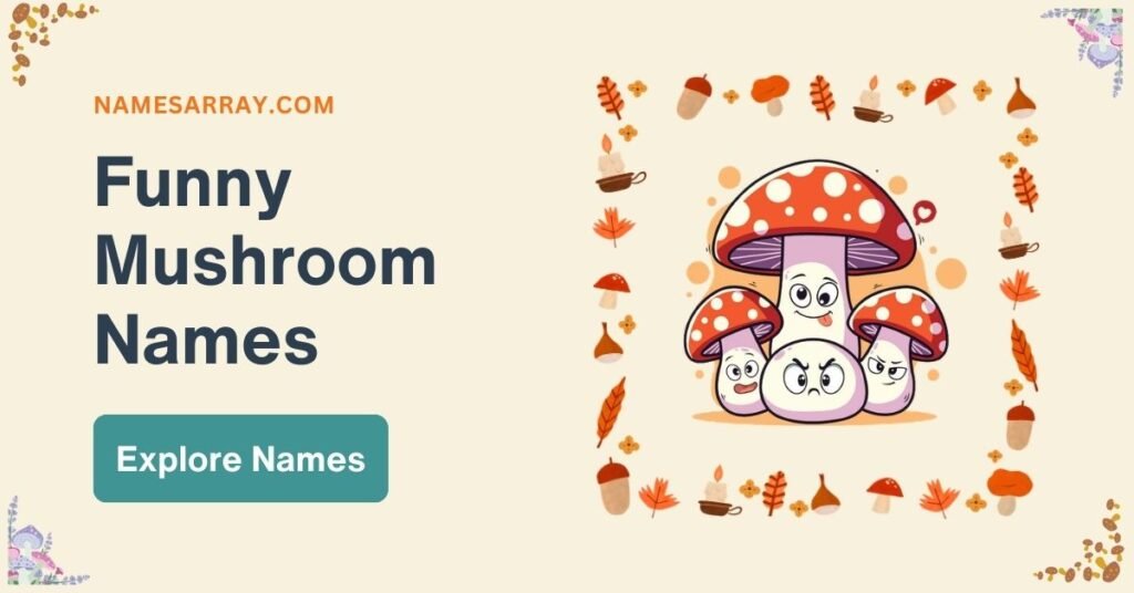 Funny Mushroom Names