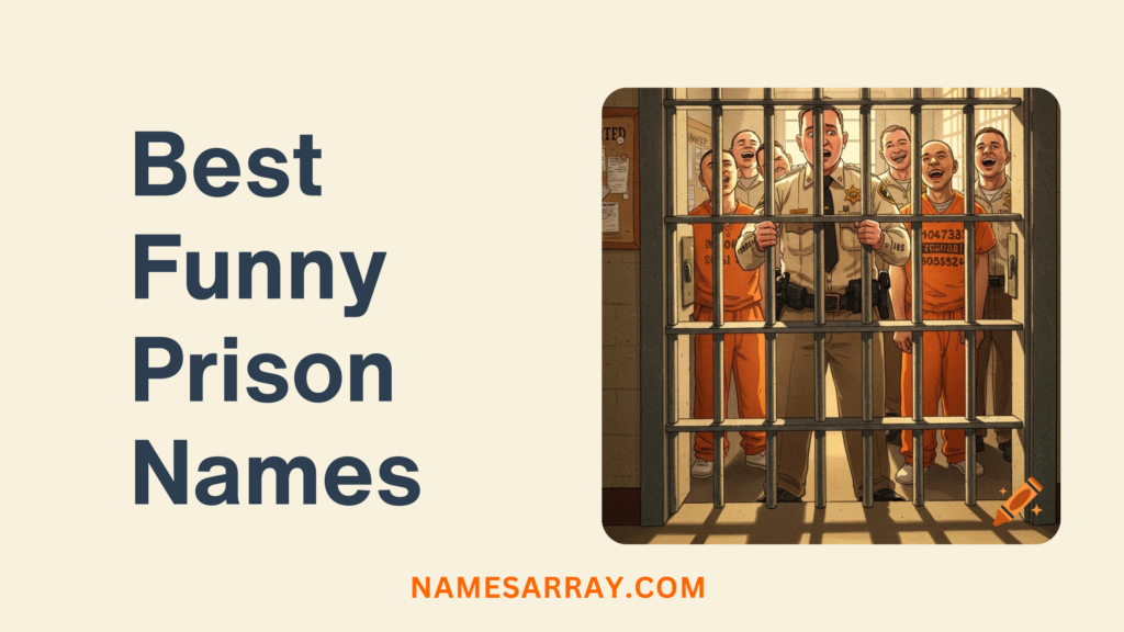 Best Funny Prison Names