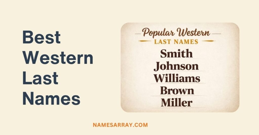 Best Western Last Names