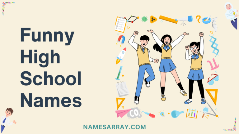 Funny high school names