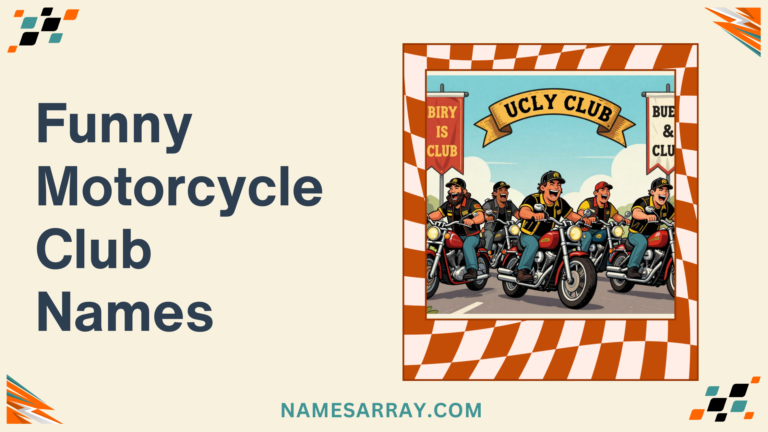 Funny Motorcycle Club Names