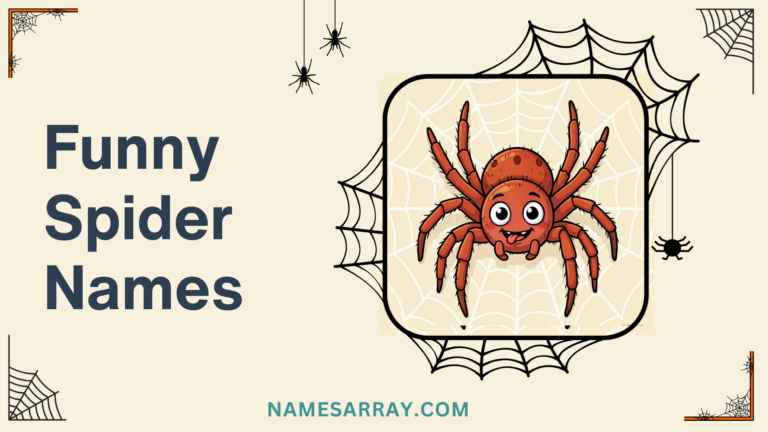 Funny Spider Names