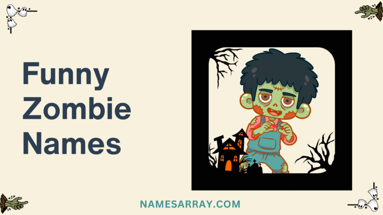 Funny Zombie Names