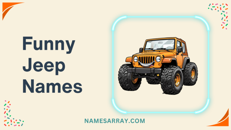 Funny Jeep Names