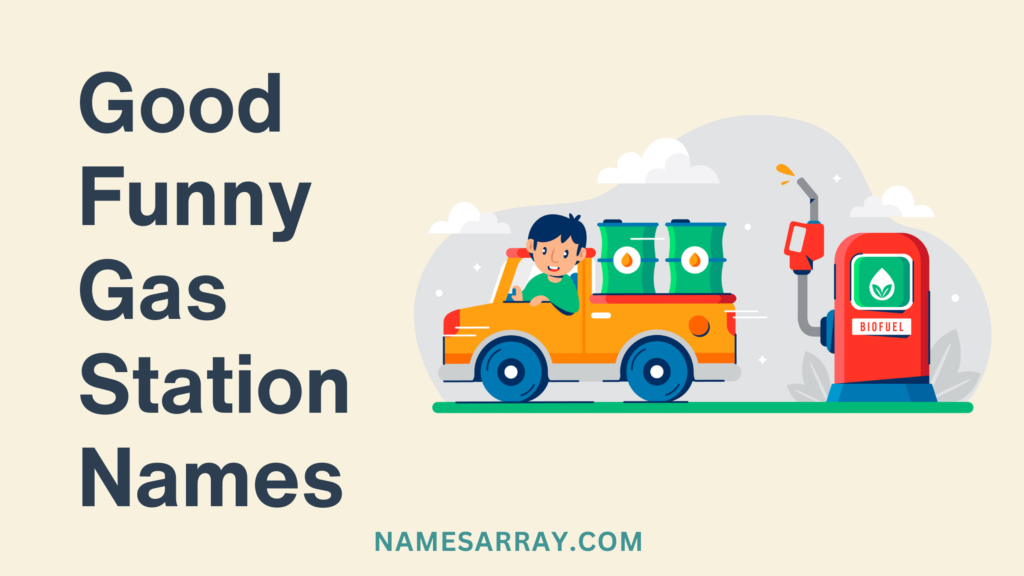 good funny gas station names