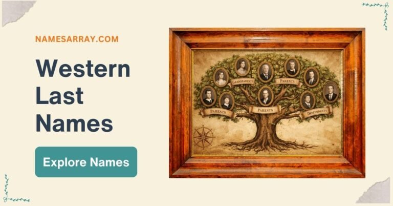 Western Last Names