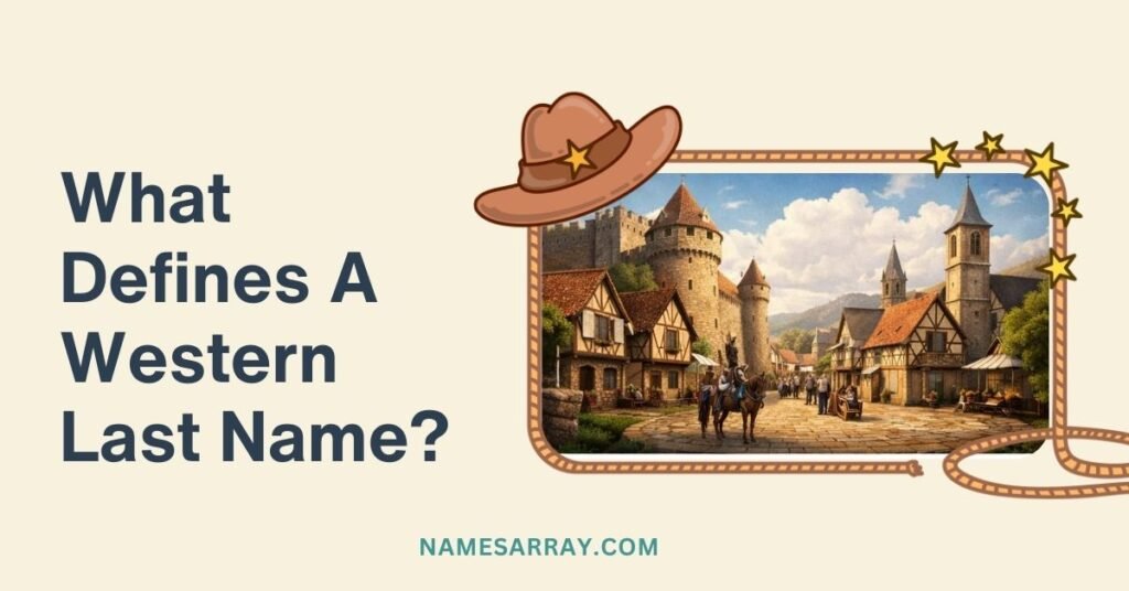 What Defines A Western Last Name