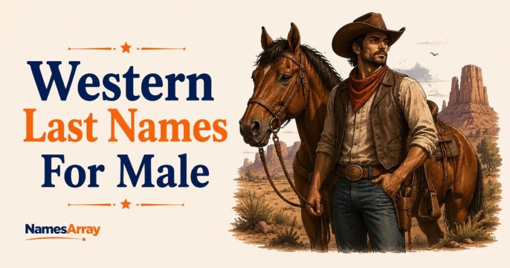 Western Last Names For Male