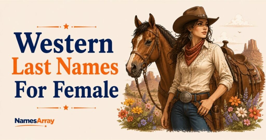 Western Last Names For Female