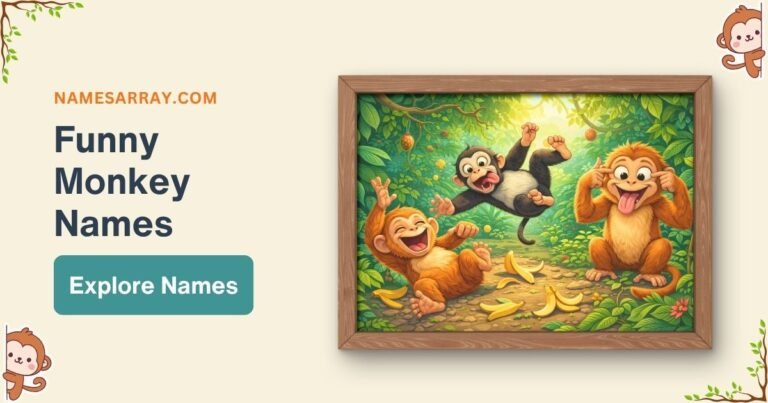 Funny Monkey Names