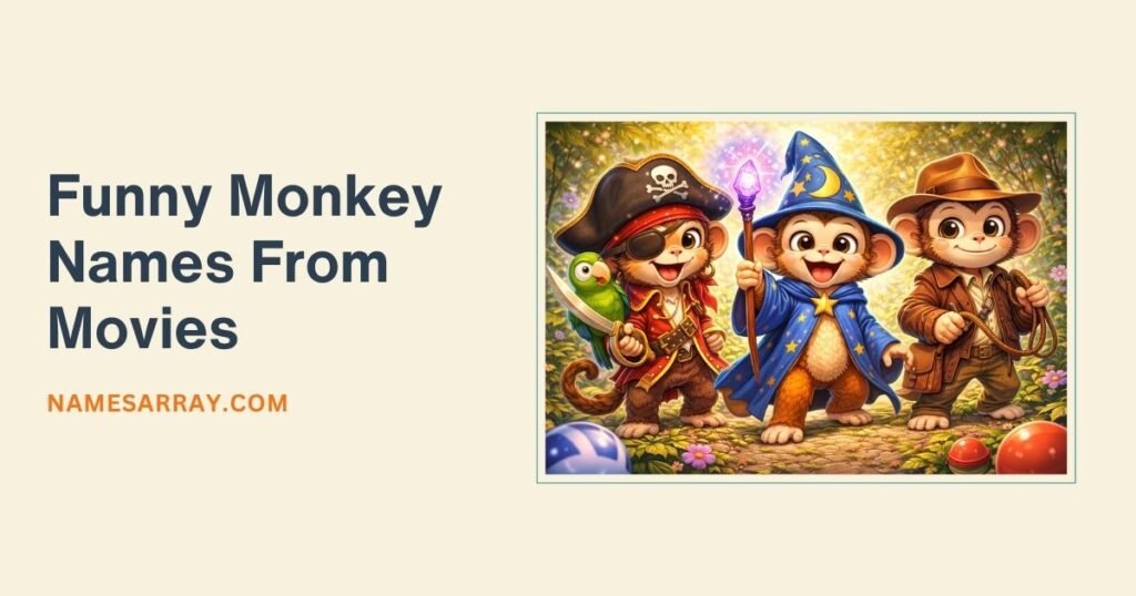 Funny Monkey Names From Movies