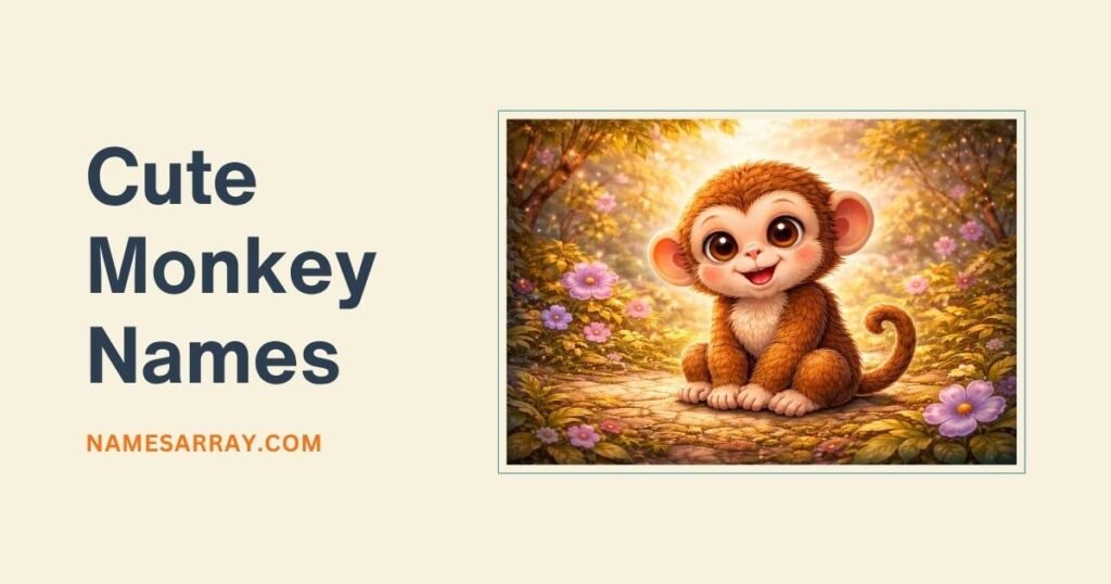 Cute Monkey Names