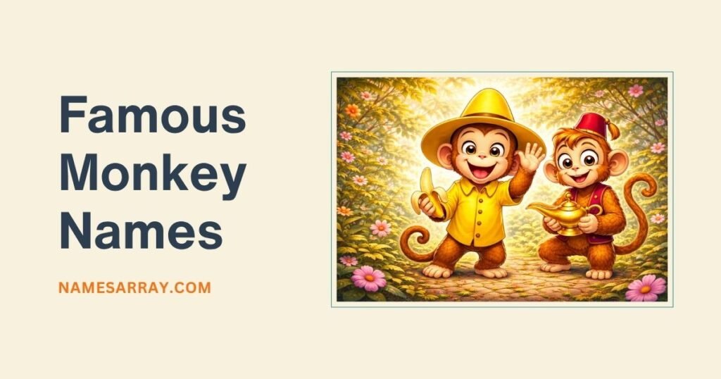 Famous Monkey Names