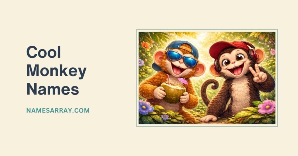 Cool Monkey Names