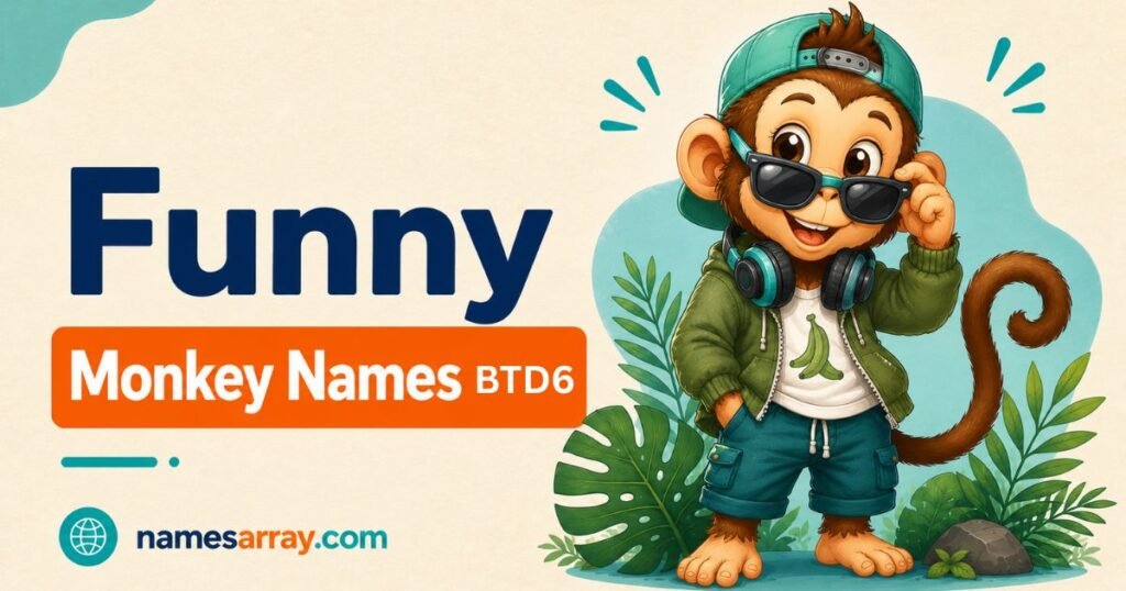 Funny Monkey Names BTD6