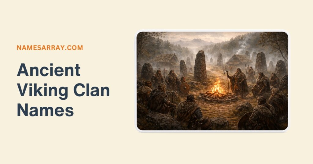 Ancient Viking Clan Names
