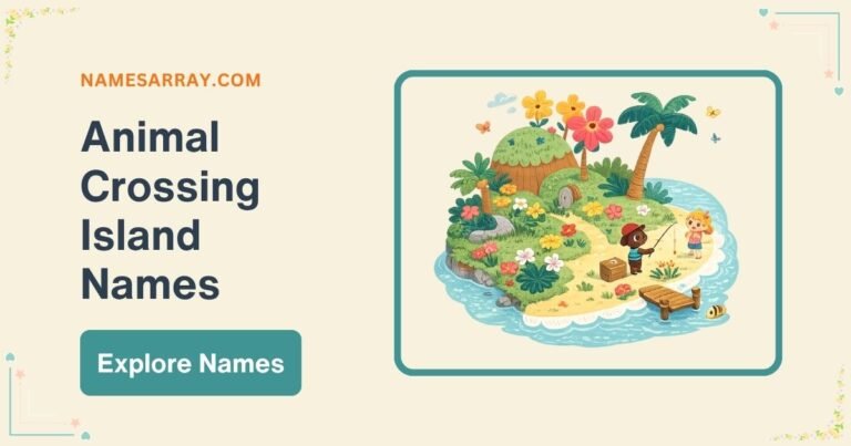 Animal Crossing Island Names