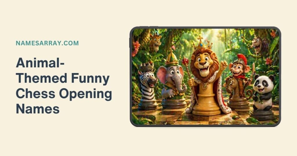 Animal-Themed Funny Chess Opening Names