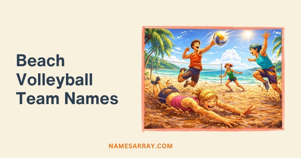 Beach Volleyball Team Names