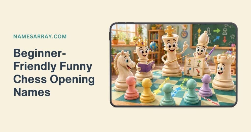 Beginner-Friendly Funny Chess Opening Names