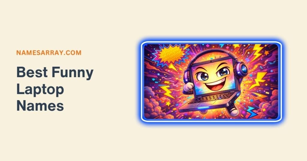Best Funny Laptop Names