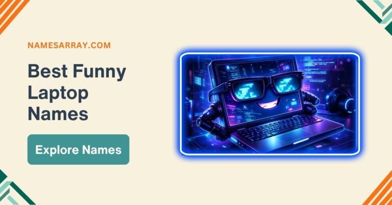 Best Funny Laptop Names