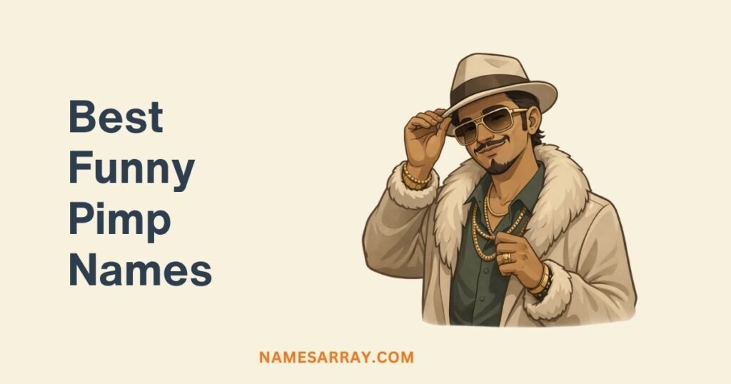 Best Funny Pimp Names