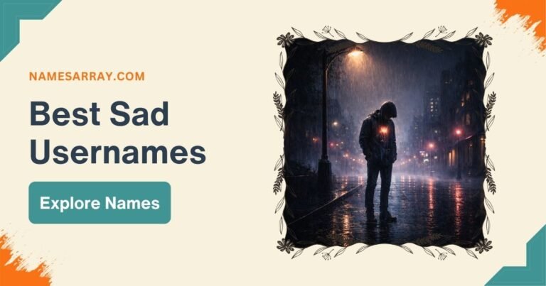Best Sad Usernames