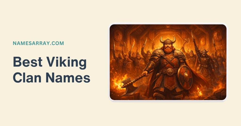 Best Viking Clan Names