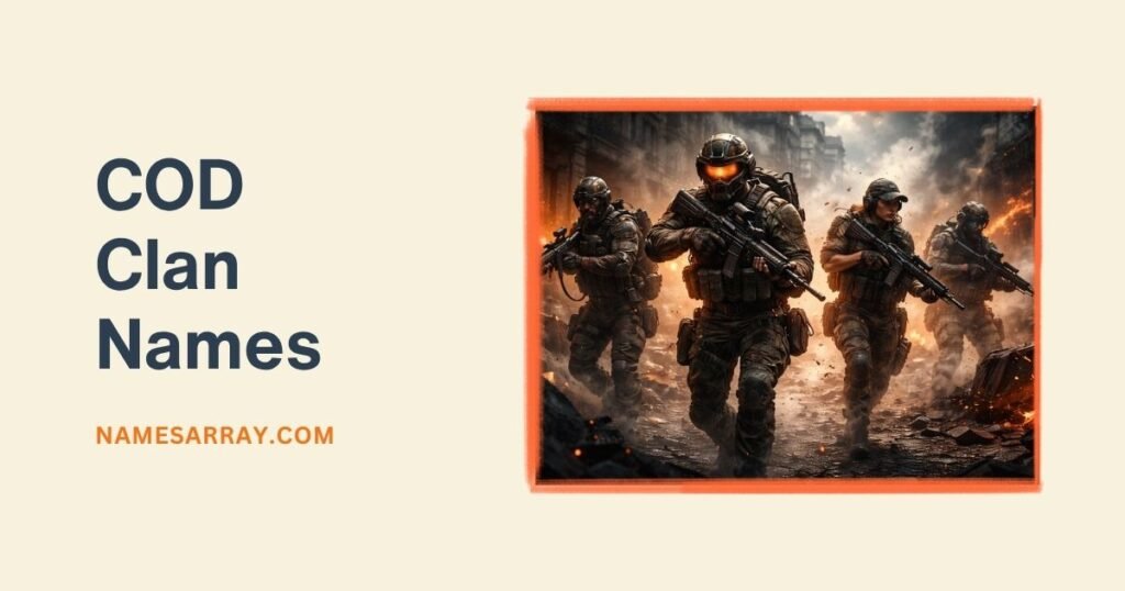 COD Clan Names