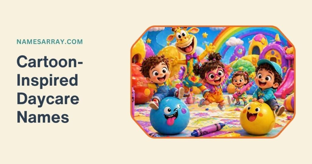 Cartoon-Inspired Funny Daycare Names
