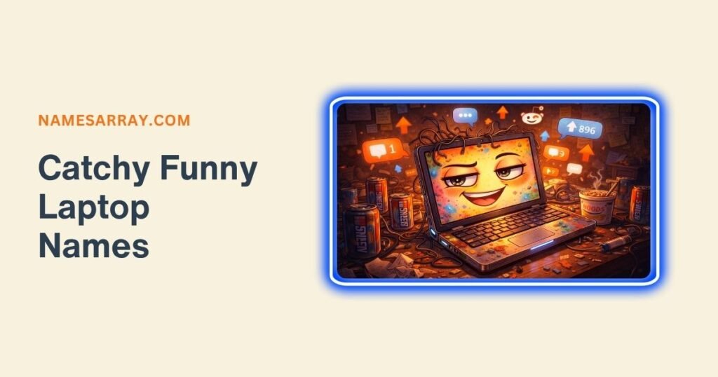 Catchy Funny Laptop Names