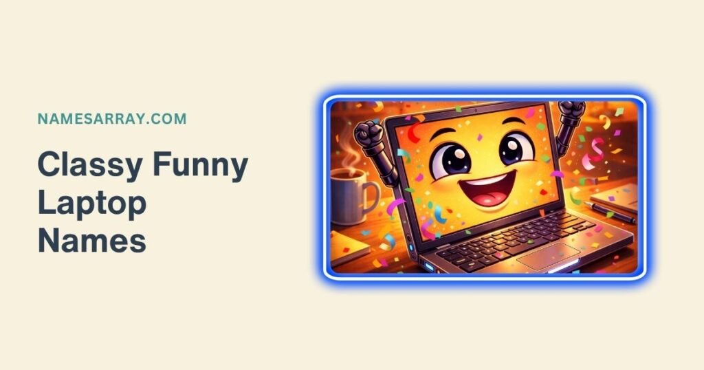 Classy Funny Laptop Names