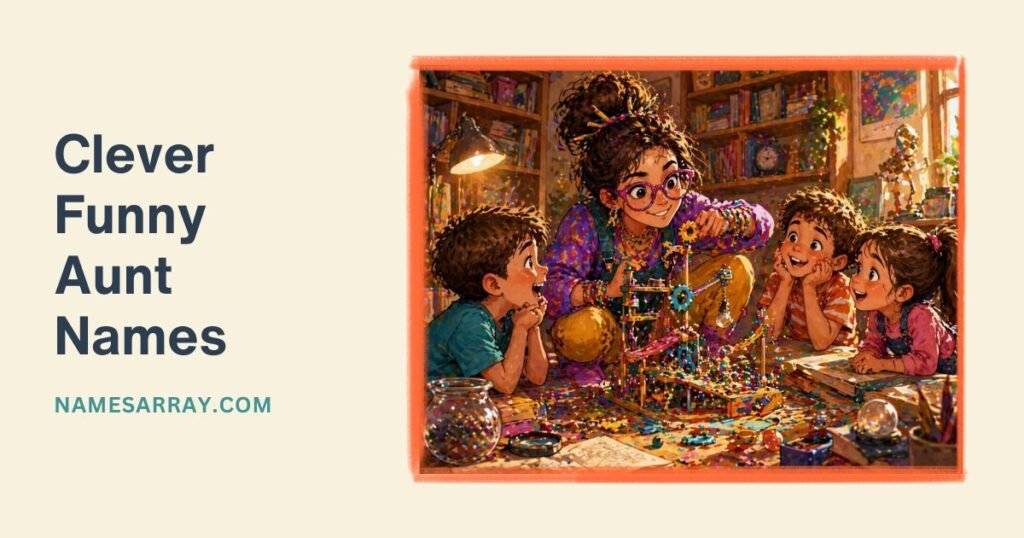 Clever Funny Aunt Names