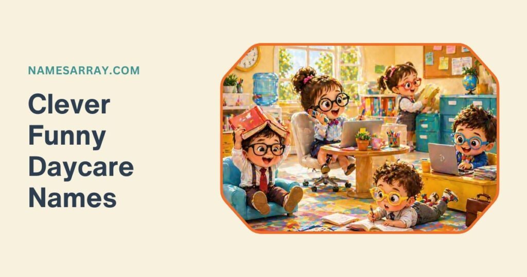 Clever Funny Daycare Names