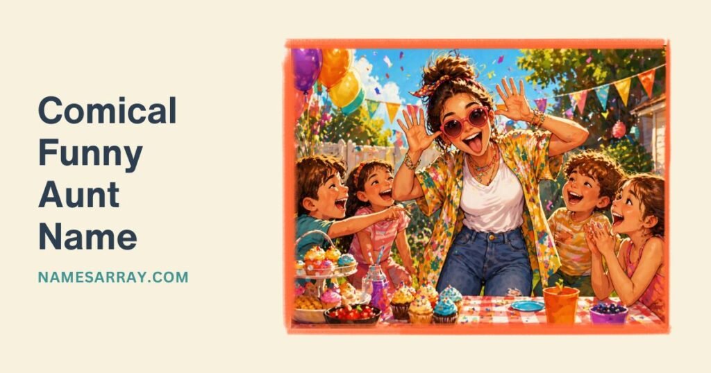 Comical Funny Aunt Name Ideas