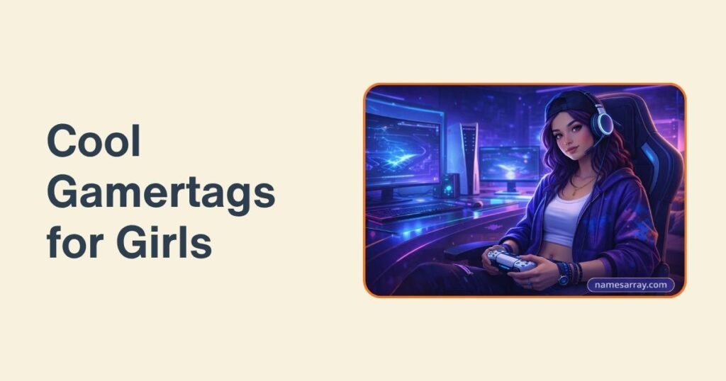 Cool Gamertags for Girls